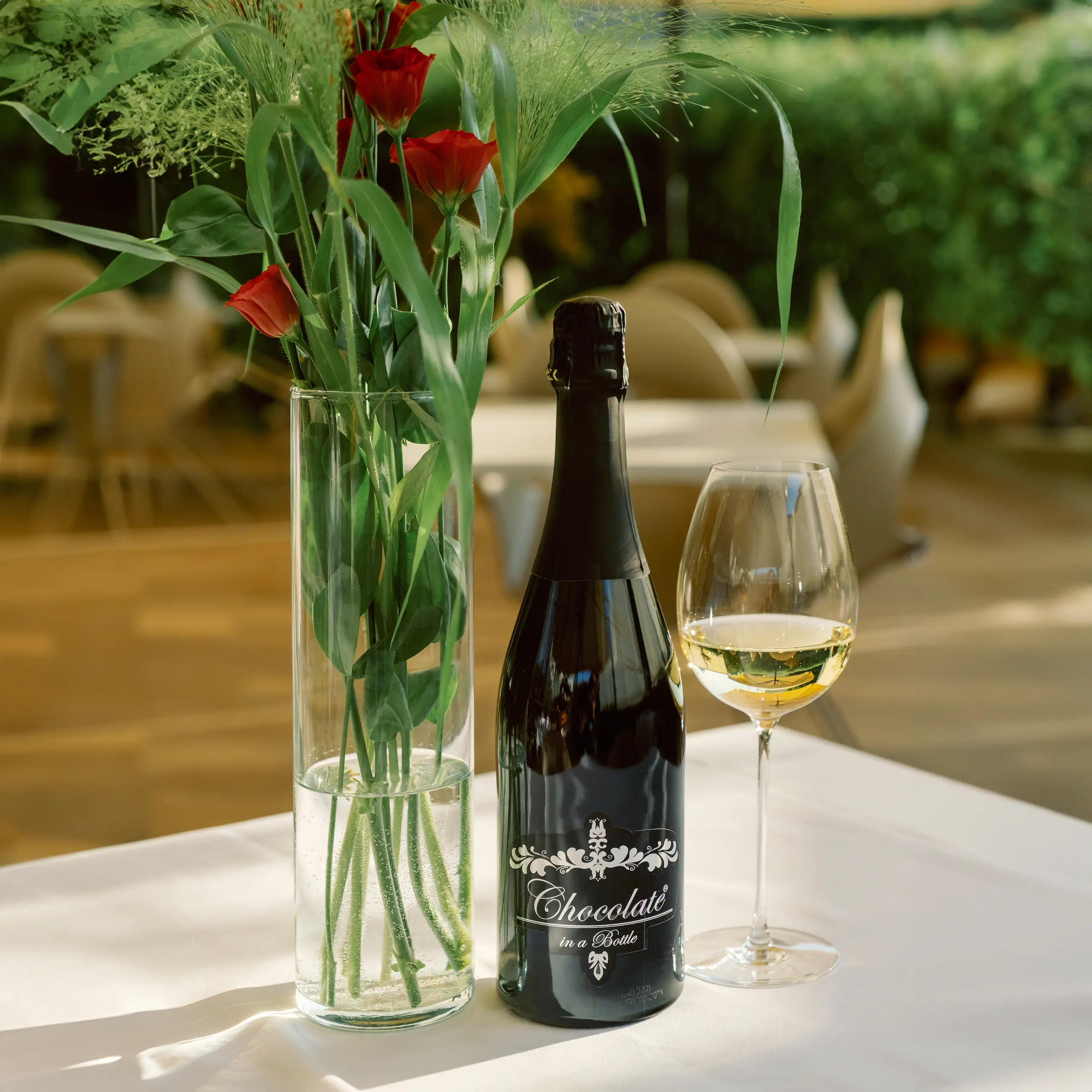 Chocolate in a Bottle, botella sin alcohol