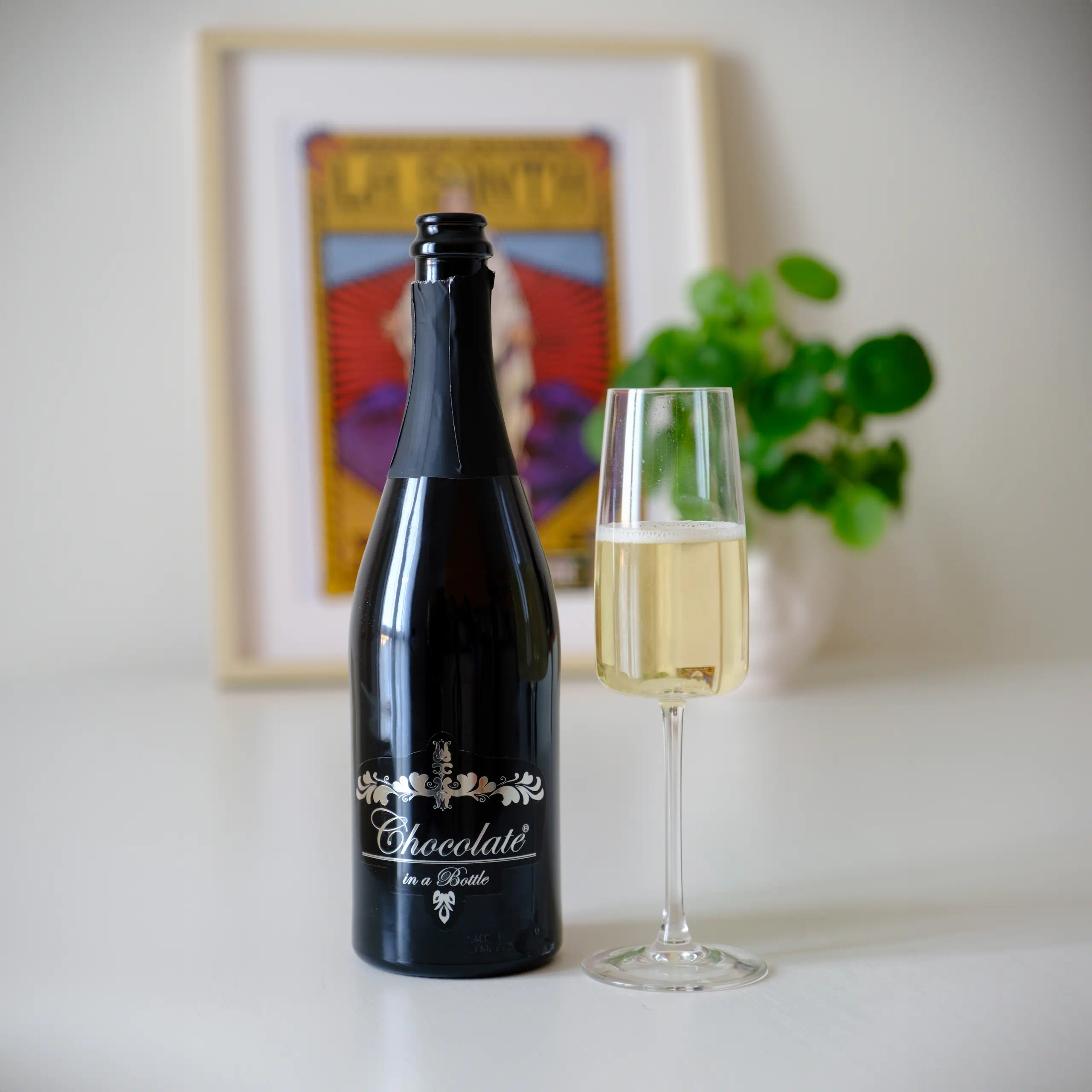 Chocolate in a Bottle, botella sin alcohol