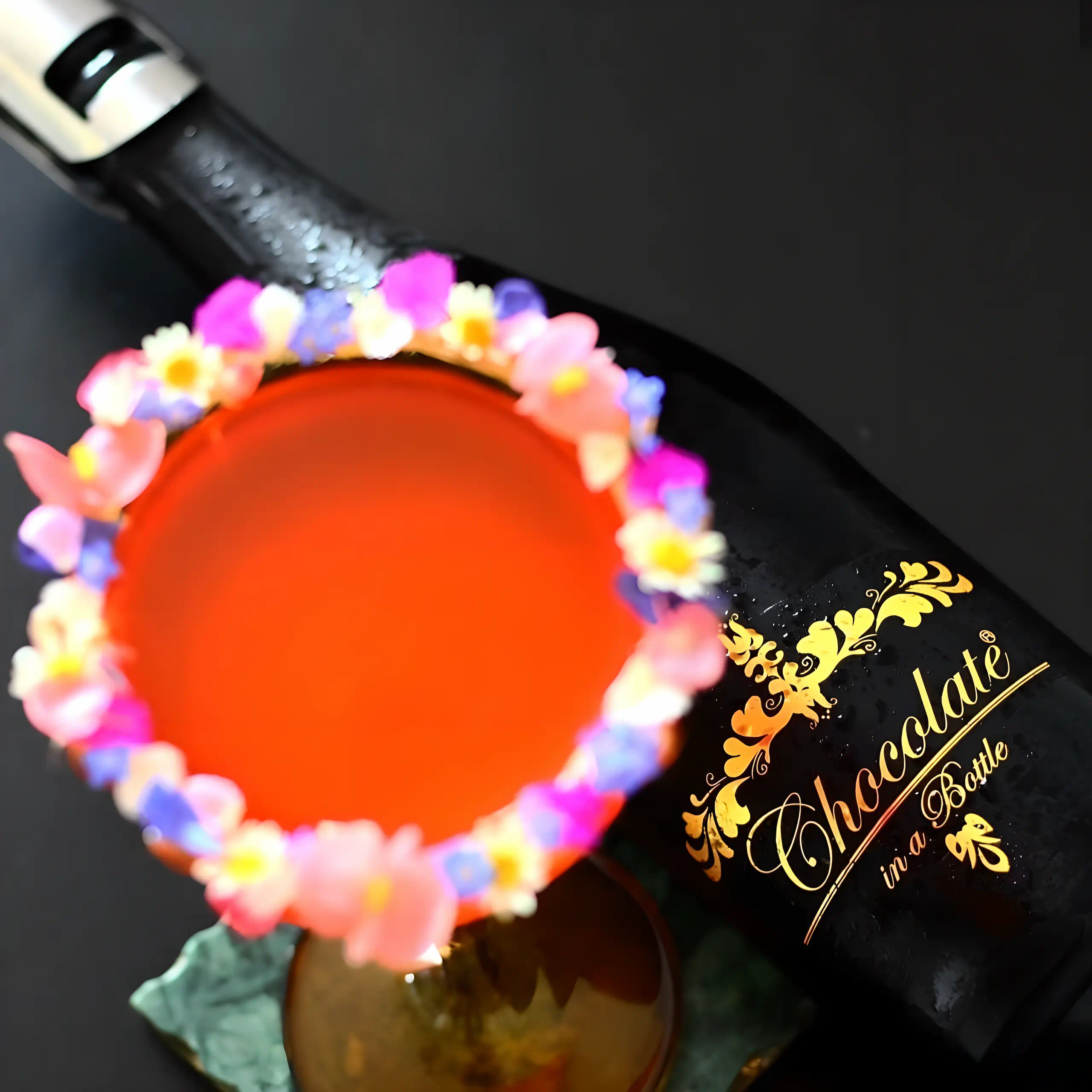 Cóctel Chocolate in a Bottle: Chocolate Spark