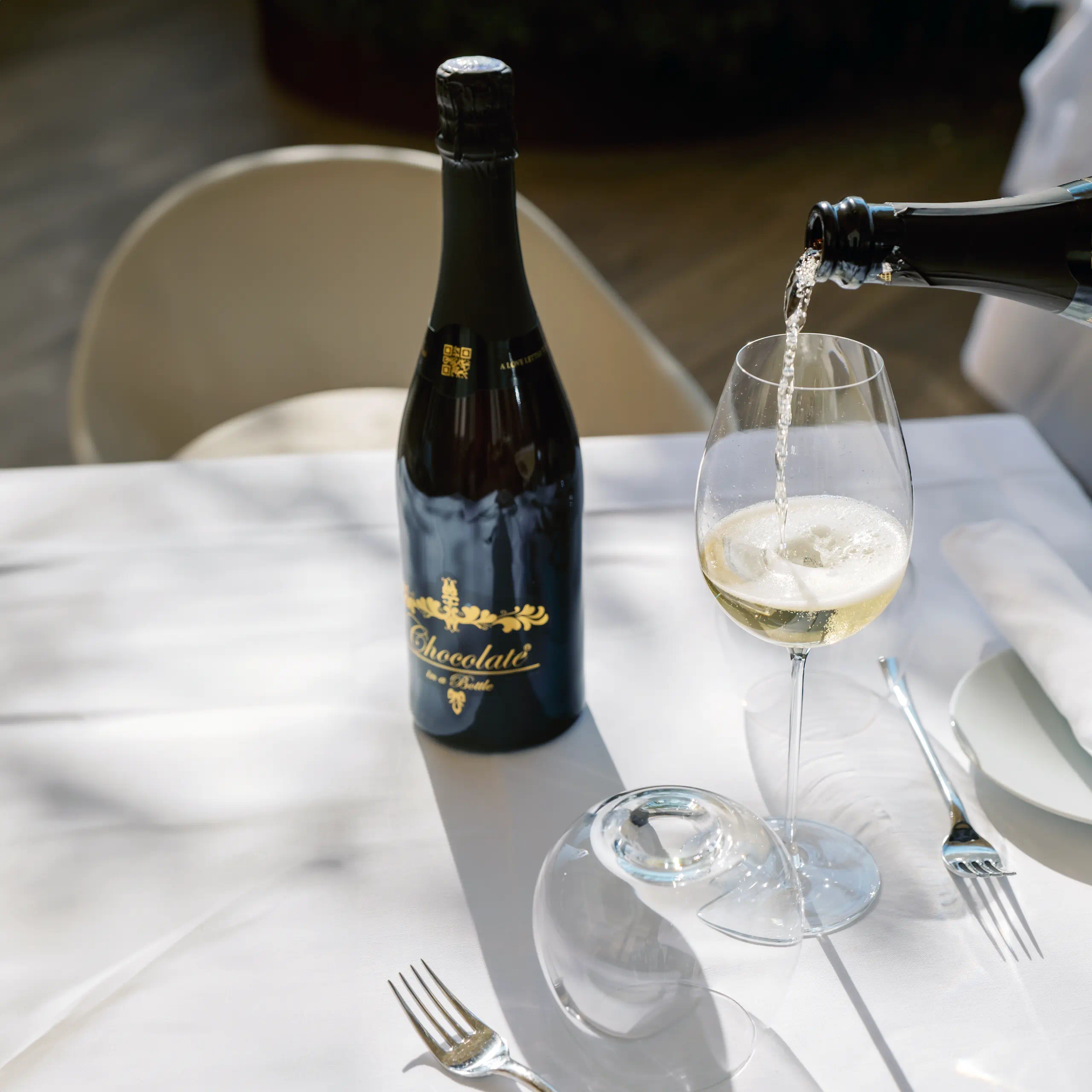 Chocolate in a Bottle a botella original